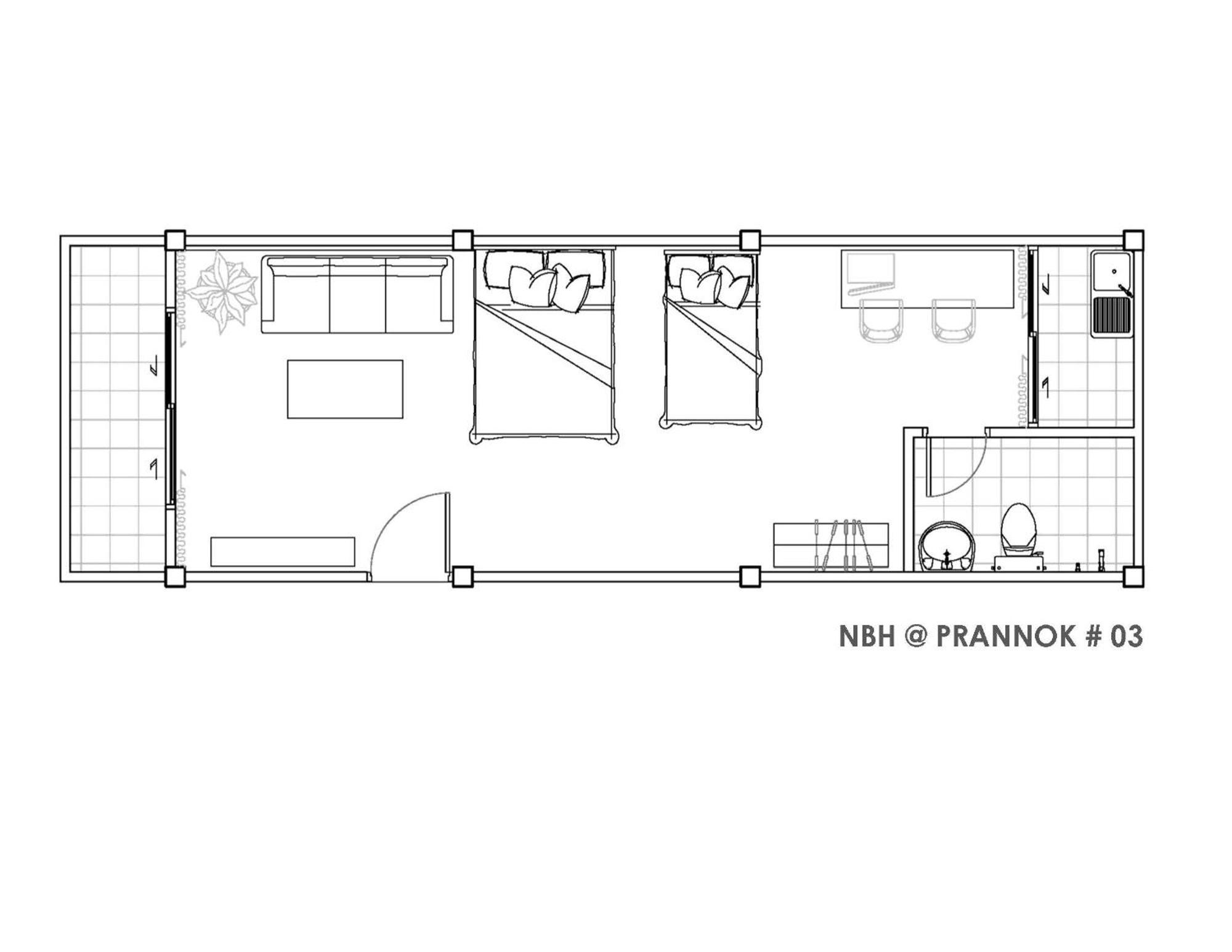 Nbh.@ Prannok Apartamento Banguecoque Exterior foto